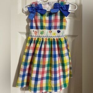 Bonnie Baby Smocked Dress